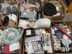 Assorted items to include toiletries/cosmetics, stationery and cleaning products.