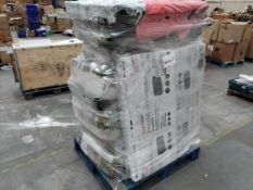 Pallet of Homebase Outdoor Storage Boxes. *Customer returns.