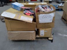 A quantity of sporting and related items, including clothing, pilates rings, boxing gloves, training