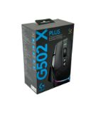 As new Logitech G G502 X Plus Lightspeed Wireless RGB Gaming Mouse (S/N: 2524ZAA59S89 EAN: 509920609