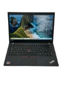 Pre-owned Lenovo ThinkPad T495 14" Laptop in Black with AMD Ryzen 7 Pro 3700U 2.30GHz Processor, 16G