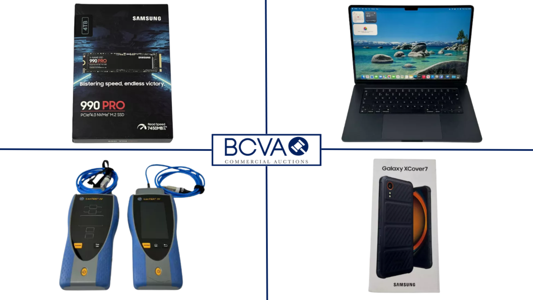 TIMED ONLINE AUCTION: Tech & Electronics to include Industrial IT, Networking, Laptops, Monitors, Gaming, Gadgets & More