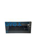As new Logitech G915 X Lightspeed TKL Low-Profile Wireless Gaming Keyboard (S/N: 2510MRT0BEB9 EAN: 5