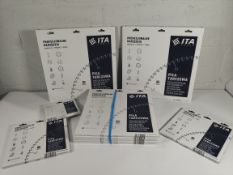 Ten as new assorted ITA Tools circular saw blades.
