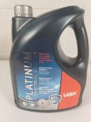 Eight as new Vax Platinum antibacterial carpet cleaning solutions 4L.