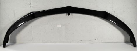 A Carbon Wurks carbon fibre car spoiler, fitment model unknown. (authentic #08906)