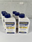 Six Fernox F1 Protector Central Heating Protector, 500ml.