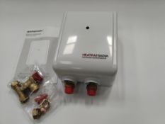 As new Heatrae Sadia Multipoint instantaneous 7KW water heater, (95 050 424).
