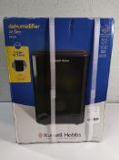 A Russell Hobbs RHDH2002B 20l dehumidifier.