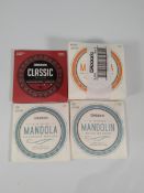 Fourteen as new D'Addario guitar stings to include (EJ72, EJ62, EJ76 and classic nylon).