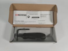 An as new Facom A.404 torque screwdriver with vernier adjustment (REF: 3148516660640).