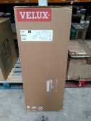 An as new Velux EDP MK04 roof window frame (78x98cm).