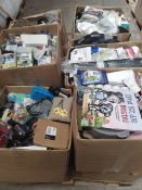 Assorted items to include toiletries, stationery and leisure.