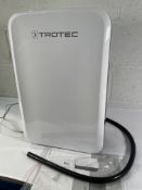 A Trotec TTK 71 E Dehumidifier (requires a UK power adaptor).