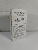 An as new Black Berkey Elements water purifiers 2-piece filter kit (REF: BB9-2).