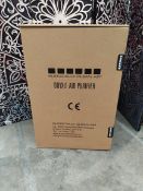 A boxed as new Onyx Sca air purification system in black SCA2000C (security tags removed).