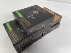 Five boxed as new D'Addario Nexxus 360 Rechargeable Cello & Bass Tuners.