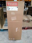 An as new Velux EDT MK06 roof window frame (78x118cm).