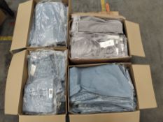 Seven boxes of as new clothing including Only Jeans, Elle Jackets and Comfort Bras, various sizes, (