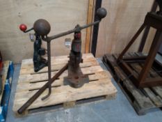 Preowned FJ Edwards flywheel. *PLEASE NOTE - Large, bulky item - will need appropriate transport fo