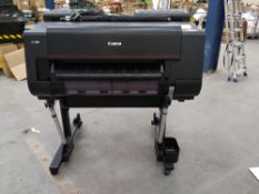 Preowned Canon ImagePrograf PRO-2000 large format printer for photographic and fine art printing wit