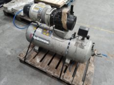 Preowned & non-functional Hydrovane Single Phase Compressor, 2850RPM, KW 2.2, Max bar 11, (MN: 502PU