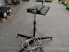 Preowned Black Flash BF3 3001S CE industrial ambient space heater for screen printing.