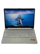 Pre-owned HP 15-ef2030tg 15" Laptop in Silver with AMD Ryzen 5 5500U 2.10 GHz Processor, 64GB RAM, 4