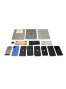 Assorted Apple iPhones & iPads sold for parts (iCloud account locked, sold as is for parts only).