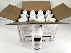 Twelve as new Blue lake colourant algae and aquatic weed preventing solution - 1 litre bottles.