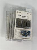 Five as new Segway Navimow heavier blade kits (12pcs) for H, i and X3 Series.
