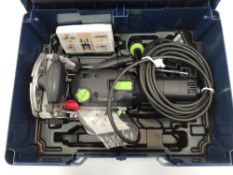 As new Festool Domino Joining Machine, DF 500 Q-Plus 230V, 100 Year Limited Edition, (578241).