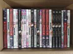 Twenty-three Manga/Light Novel books to include Oshi No Ko - Vol. 1, Date A Live Planet Mukuro - Vol