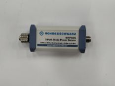 As new Rohde & Schwarz NRP40S Three-Path Diode Power Sensor.