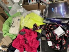 Assorted as new clothing and related.