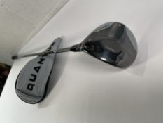 An as new Callaway Quantum Max Fairway Wood, RH, 5/18 with Denali Frost 50G Shaft (shaft has a minor