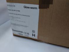 A boxed as new Glow Worm compact gas fire condensing boiler 24-AS/1 (H-GB).