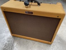 A pre-owned Fender Blues Deluxe Reissue Valve Amp, SN: B-687771 (This item sounds great but has some