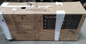 A Almi AL33D block splitter professional 330mm brick & paving cutter with instructions and box. (box