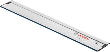A boxed as new Bosch FSN 1100 1 x 1100mm Guide Rail (stock image).
