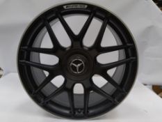 As new AMG Mercedes Benz alloy wheel. 8.5J with an ET46 offset, 5x 112 pitch circle diameter. Width