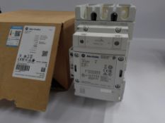 As new Allen Bradley 100-E205 3-pole direct on line contactor series A.