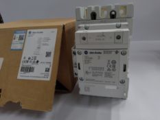 As new Allen Bradley 100-E205 3-pole direct on line contactor series A.