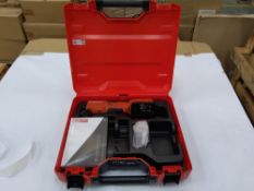 As new Hilti SMT 6-22 cordless oscillating multi-tool in case. Battery and charger not included.