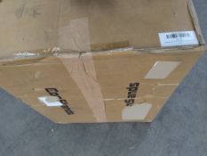 As new ConStands power central motorbike stand paddock lift in red 309011.