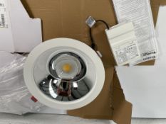 Fourteen as new Fosnova Jet Spot LED's 100000000LM 4000K ip44 72164972 - 2206561700 (mostly unboxed)