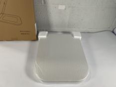 Five boxed as new AAN Rectangular Square Soft Close Toilet Seats.