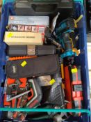 A quantity of assorted pre-owned hand tools to include Bosch, Faithful (one crate).