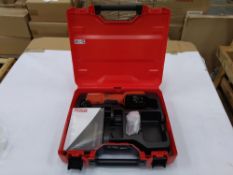 As new Hilti SMT 6-22 cordless oscillating multi-tool in case. Battery and charger not included.