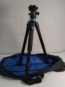 A Pre-owned Benro Mach 3 TMA28A Tripod with case and accessories.